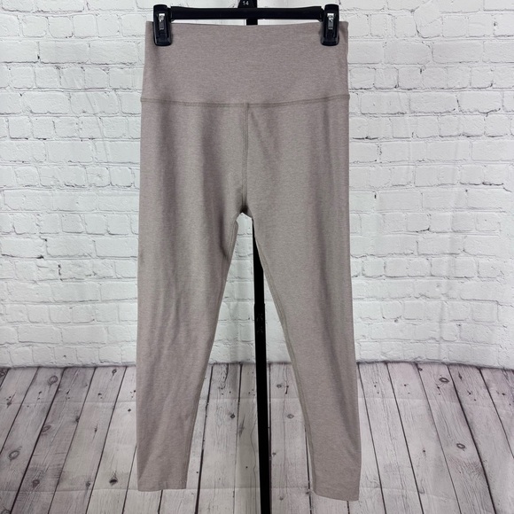 Beyond Yoga Spacedye Caught In The Midi High Waisted Legging Tan Size XL - Picture 1 of 7